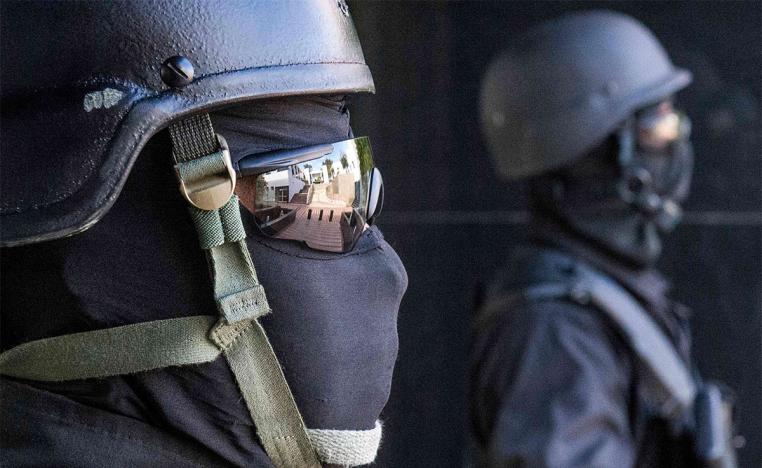 Members of Morocco's anti-terrorism security service