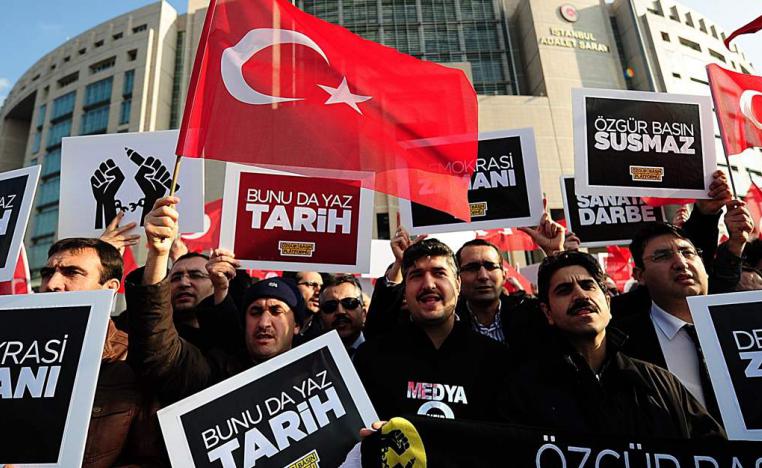 تركيا تتصدر قائمة الدول الأكثر قمعا لحرية التعبير
