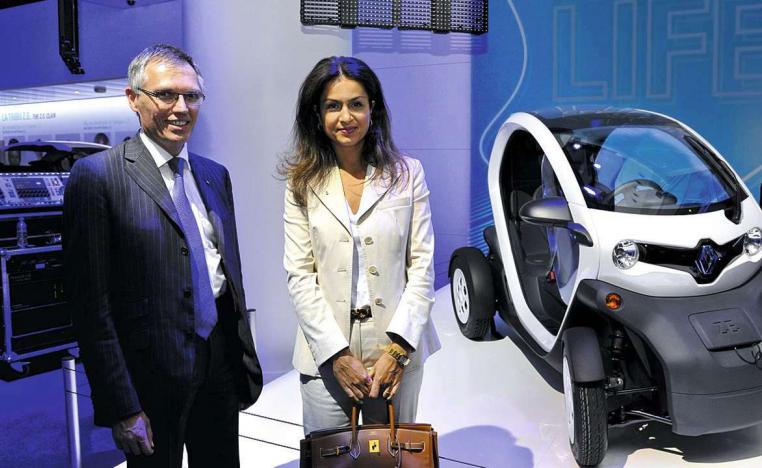 منى سبهري المديرة في رينو المقربة من كارلوس غصن