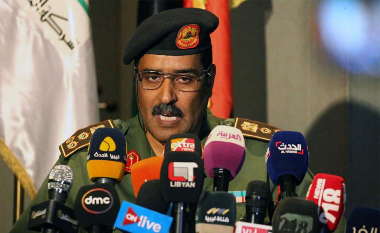 Libyan National Army spokesman Ahmed al-Mesmari