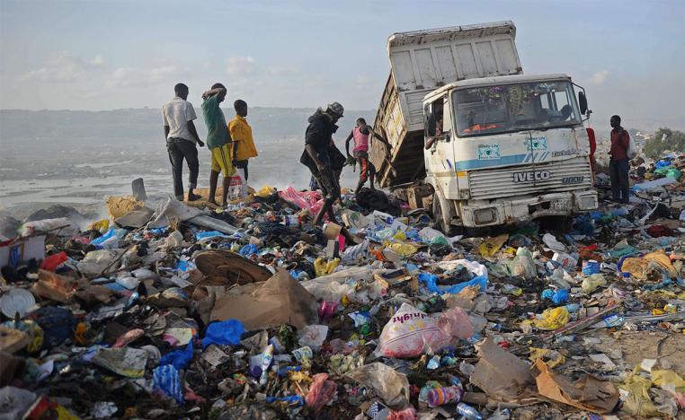 Dumping site in Mogadishu