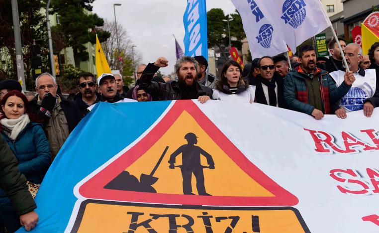 Thousands of Turks protested in Istanbul last month against crippling inflation