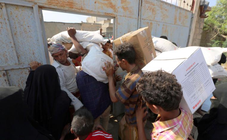 استيلاء ونهب الحوثيين للمساعدات الغذائية فاقم المجاعة في اليمن