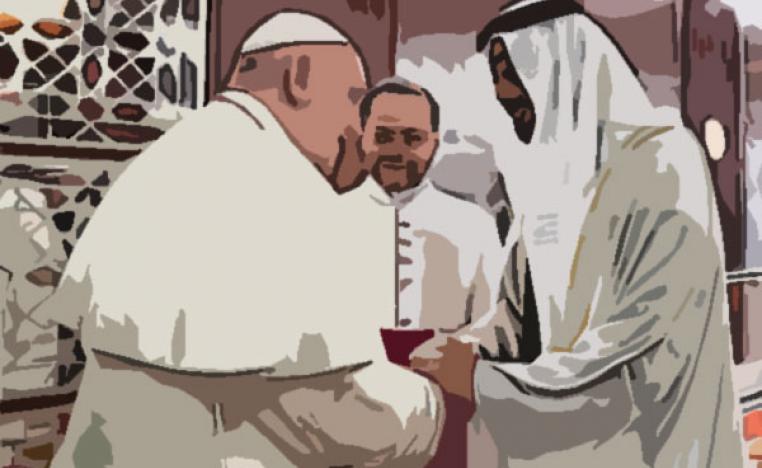 برنامج زيارة الضيف الكبير مزدحمٌ باللقاءات والحوارات والكلمات ومن أهمها لقاؤه بشيخ الأزهر الشيخ أحمد الطيب