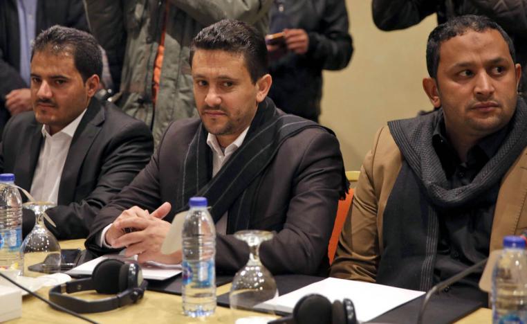 رئيس وفد الحوثي في مفاوضات عمان عبدالقادر مرتضى