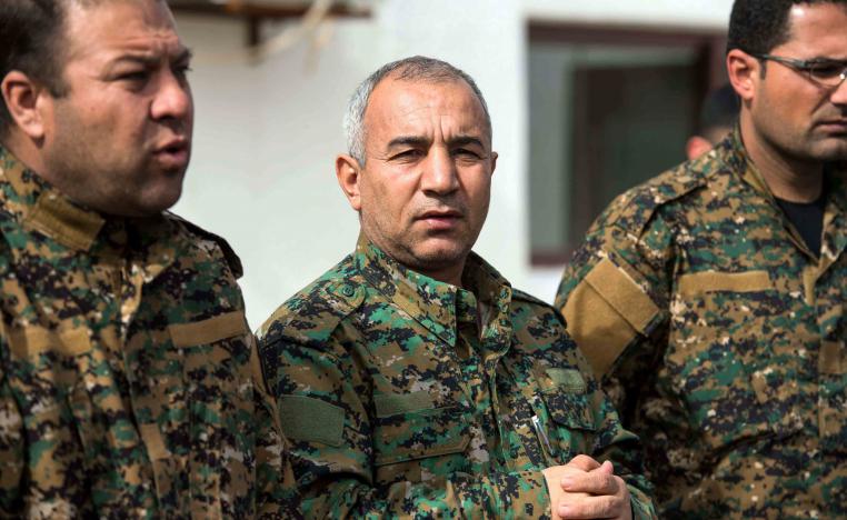 "IS is besieged in a neighbourhood that is estimated to be 700 metres long and 700 metres wide," said commander Jia Furat.