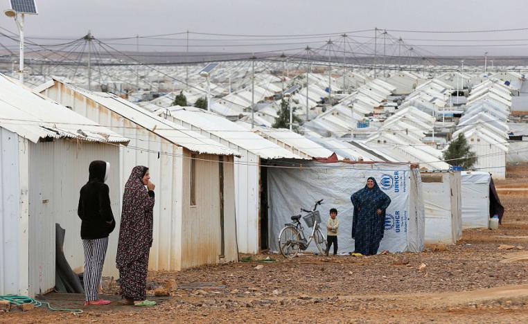 مخيمات اللاجئين السوريين في الاردن