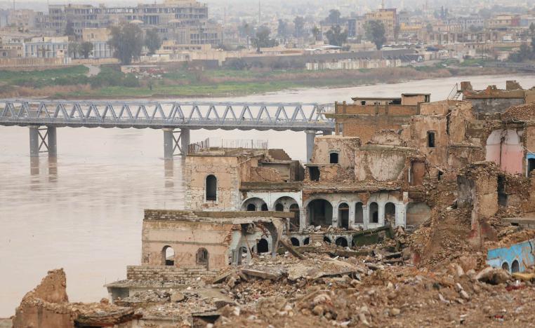 آثار الدمار في مدينة الموصل
