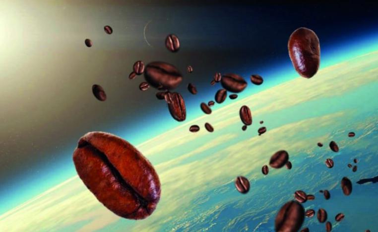 قهوة محمصة على أطراف الكون لأول مرة في العالم