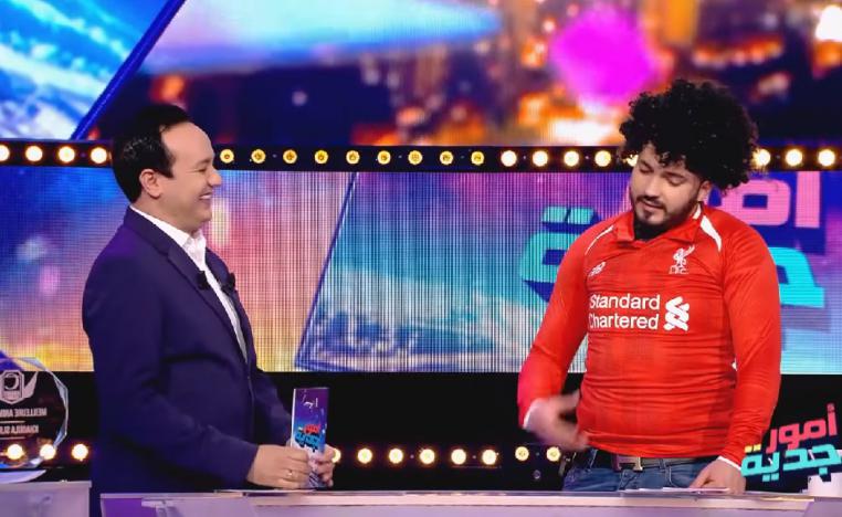 الممثل كريم الغربي يجسد دور محمد صلاح في برنامج 'أمور جدية'