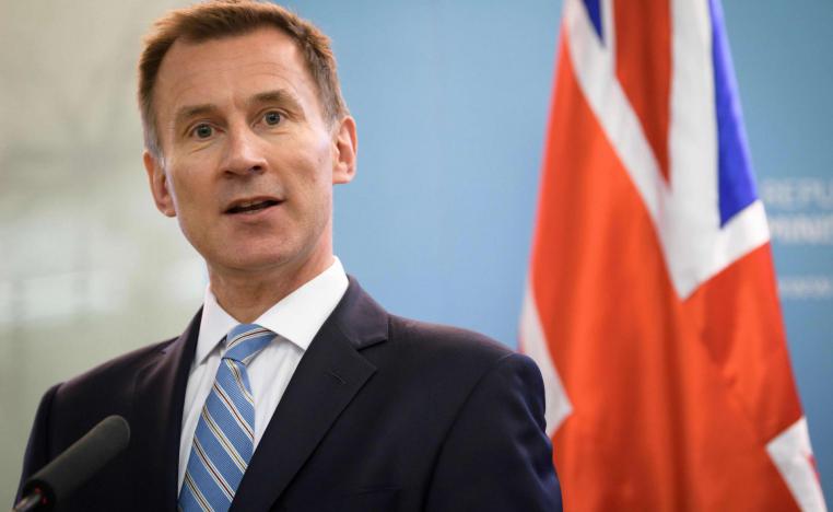 وزير الخارجية البريطاني جيرمي هنت