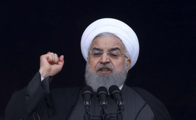 الرئيس الايراني حسن روحاني