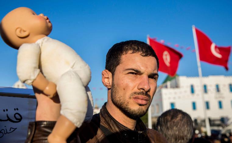 حالة حزن واحباط في الشارع التونسي 