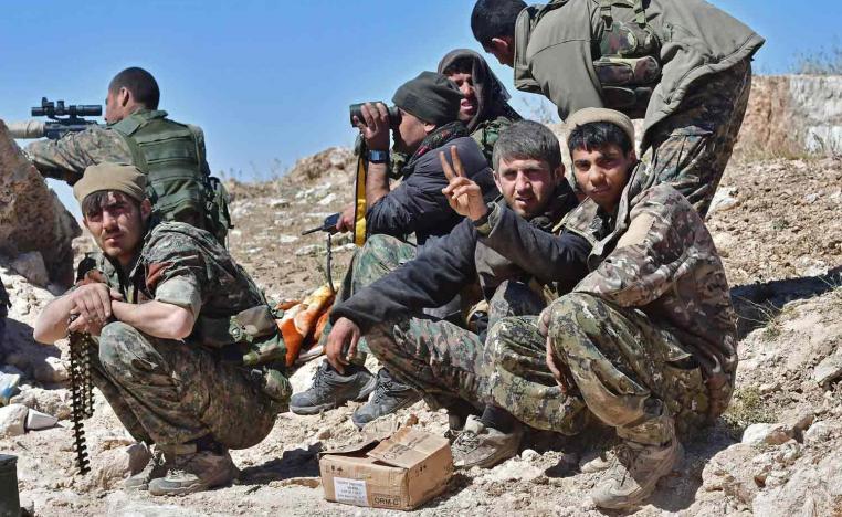 قوات سوريا الديمقراطية في الباغوز