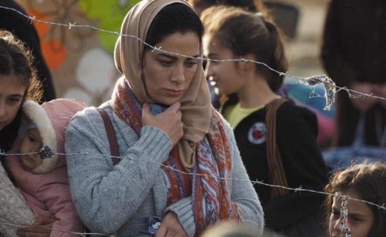 الفنانة الاردنية صبا مبارك في فيلم "مسافر: حلب اسطنبول" (الصورة من صفحة الفنانة على فيسبوك)