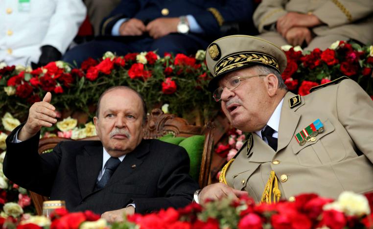 الفريق قايد صالح رئيس أركان الجيش الجزائري