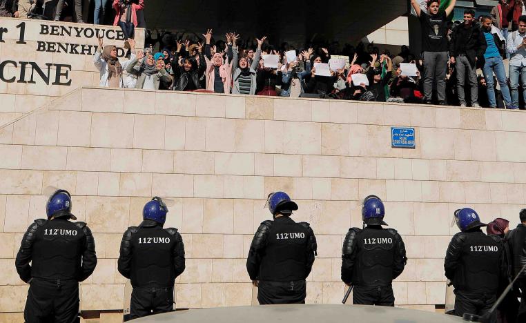 Officials have warned that the protests risk dragging Algeria into instability, with the prime minister comparing the rallies to those that sparked Syria's war.