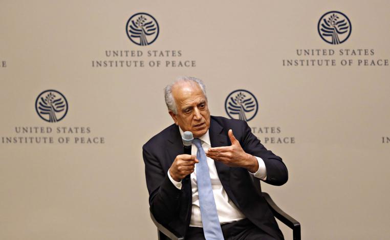 خليل زاد المبعوث الأميركي لأفغانستان