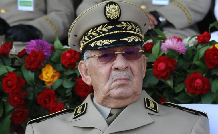 رئيس أركان الجيش الجزائري الفريق أحمد قايد صالح