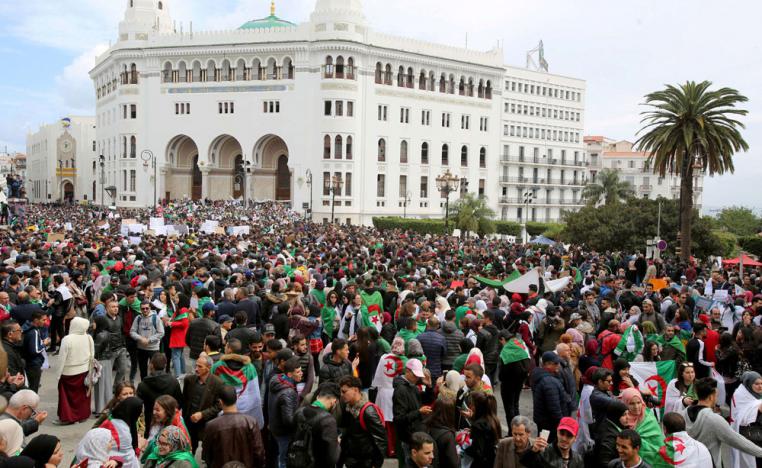 احتجاجات في العاصمة الجزائرية