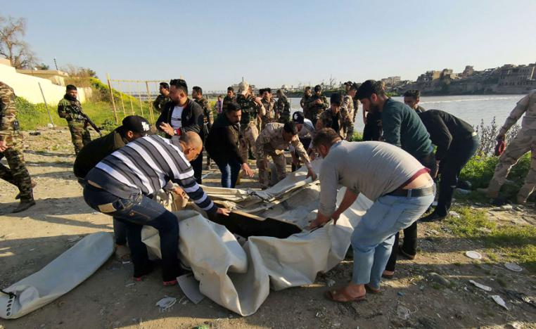 غرق عبارة في الموصل