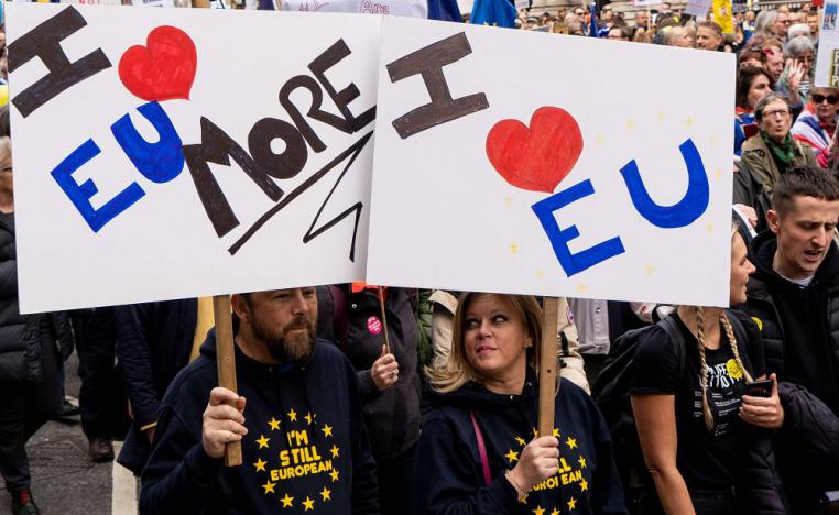 مظاهرات لندن