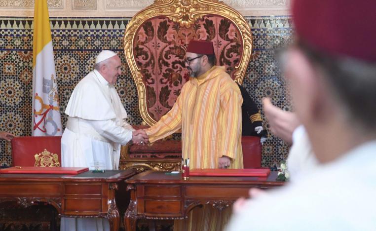 البابا: الإرهاب يمثل إساءة للدين ولله نفسه