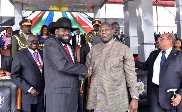 The peace accord was signed in September by President Salva Kiir and rebel leader Riek Machar
