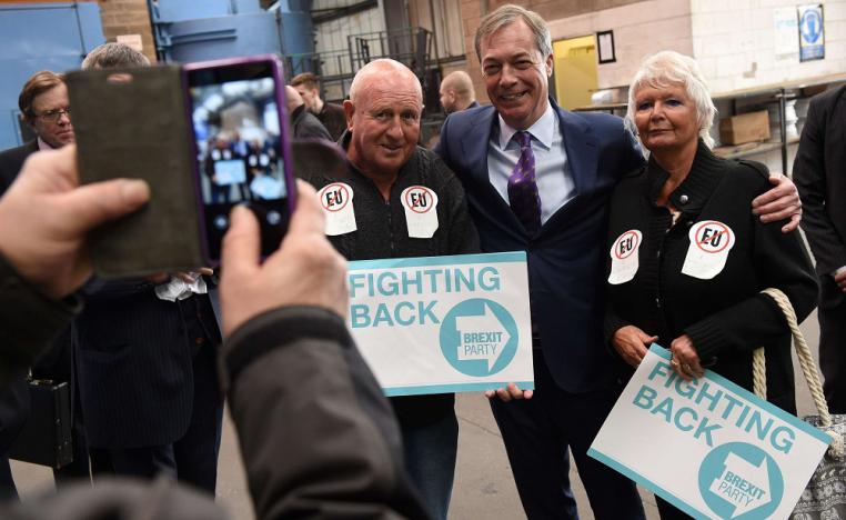 نايجل فاراج رئيس حزب بريكست 