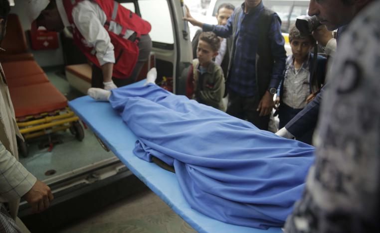 ضحايا انفجار سعوان بالعاصمة اليمنية 