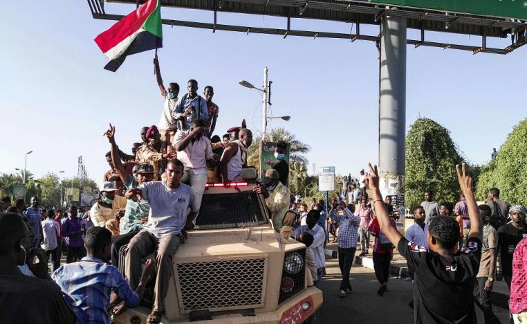 المتظاهرون في السودان