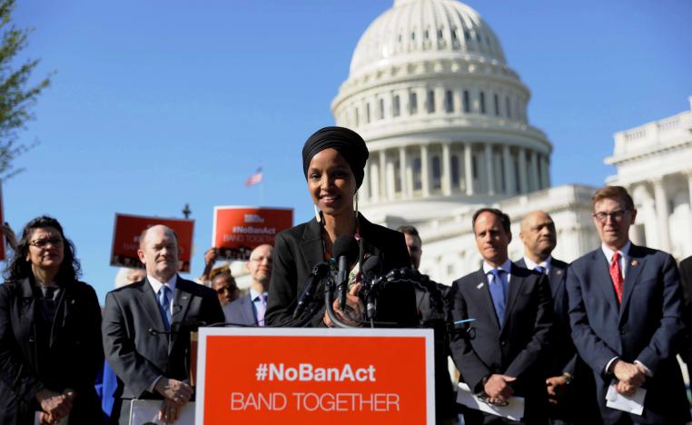 النائبة المسلمة إلهان عمر