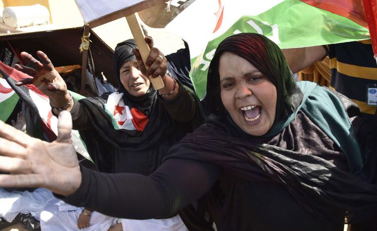 الصحراويون في مخيمات تندوف