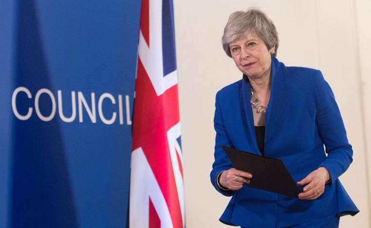 رئيسة الوزراء البريطانية تيريزا ماي
