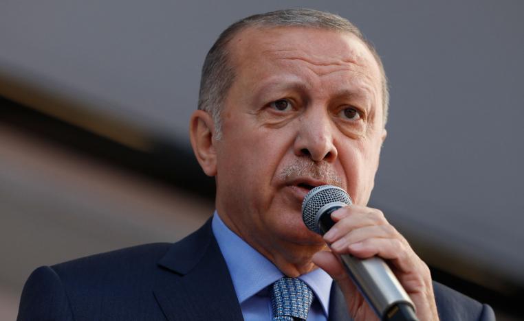 Turkey's president Recep Tayyip Erdogan