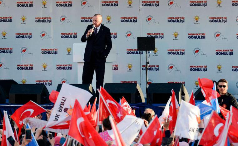 الرئيس التركي رجب طيب اردوغان