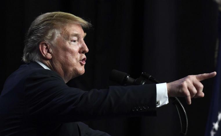 الرئيس الاميركي دونالد ترامب