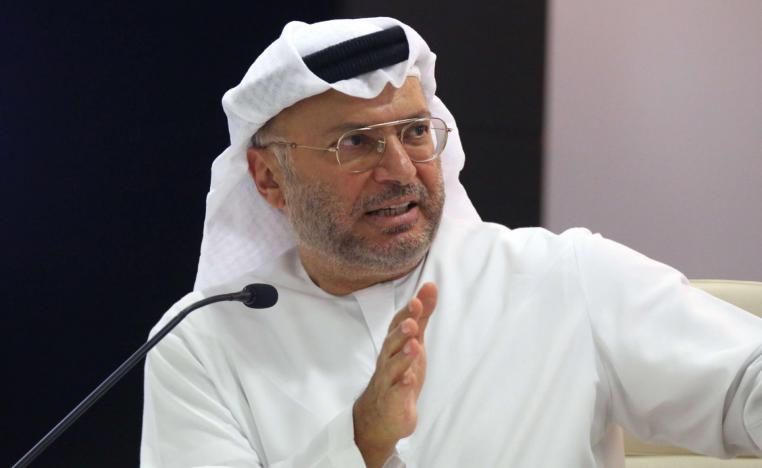 وزير الدولة الإماراتي للشؤون الخارجية أنور قرقاش 