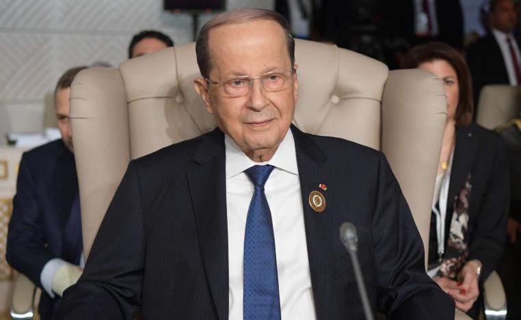 الرئيس اللبناني ميشيل عون