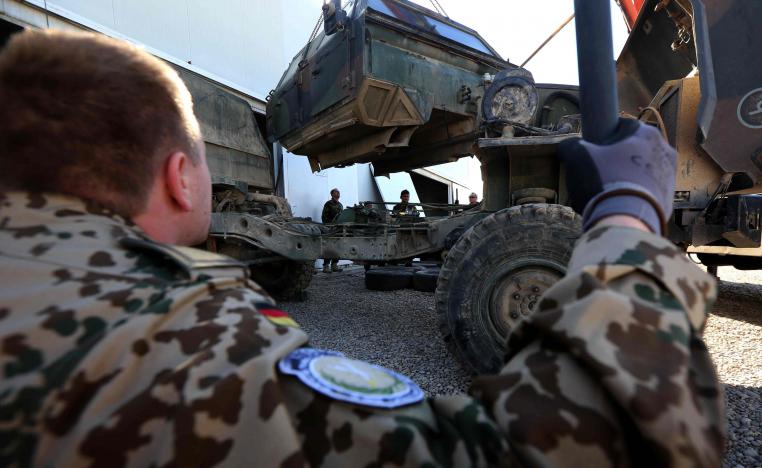 يوجد نحو 160 جنديا ألمانيا في العراق 