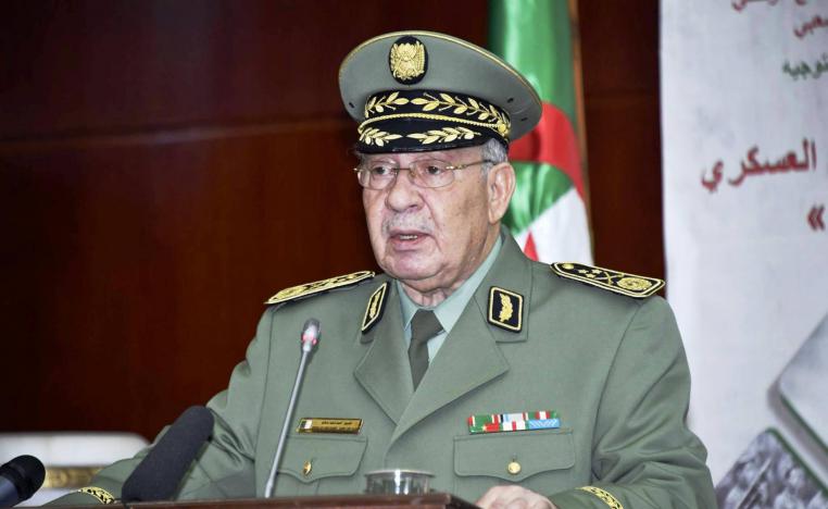 قائد هيئة أركان الجيش الجزائري الفريق أحمد قايد صالح