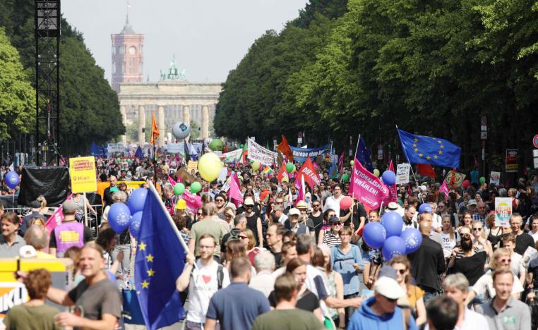 مظاهرات ضد التطرف القومي