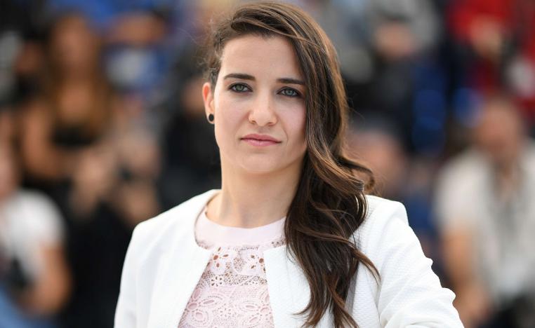 المخرجة السورية وعد الخطيب في مهرجان كان السينمائي