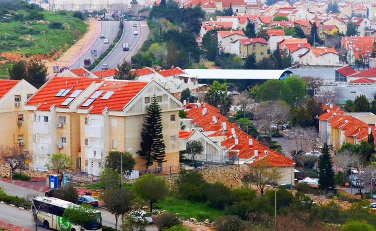 Houses in the Jewish settlement of Ariel, in the occupied West Bank