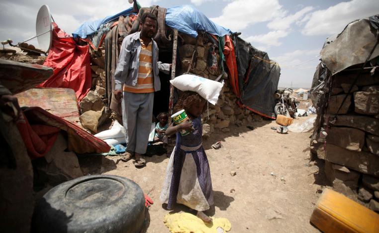 النازحون في اليمن