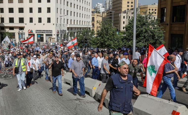 احتجاجات في لبنان