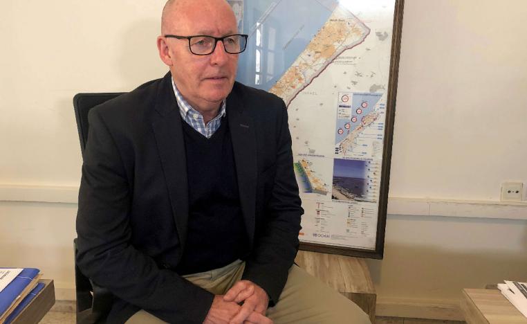 Jamie McGoldrick, the UN humanitarian coordinator in the Palestinian Territories