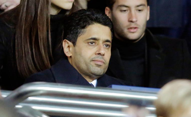 Paris Saint Germain's President Nasser Al-Khelaifi