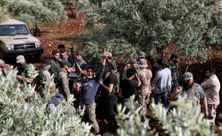 فصائل جهادية في ريف حماه