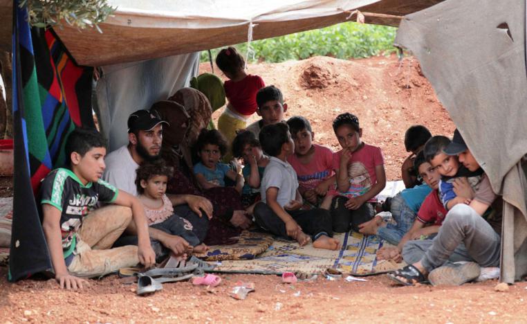 النازحون السوريون